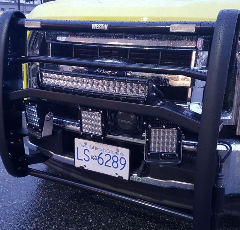 Fire and Rescue push bumper