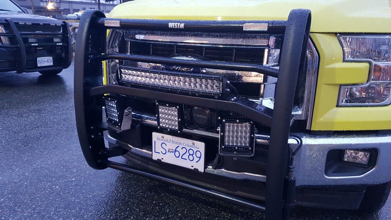 Fire and Rescue push bumper